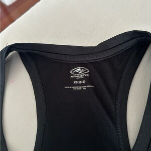 Athletic Works Jet Black Sports Tank